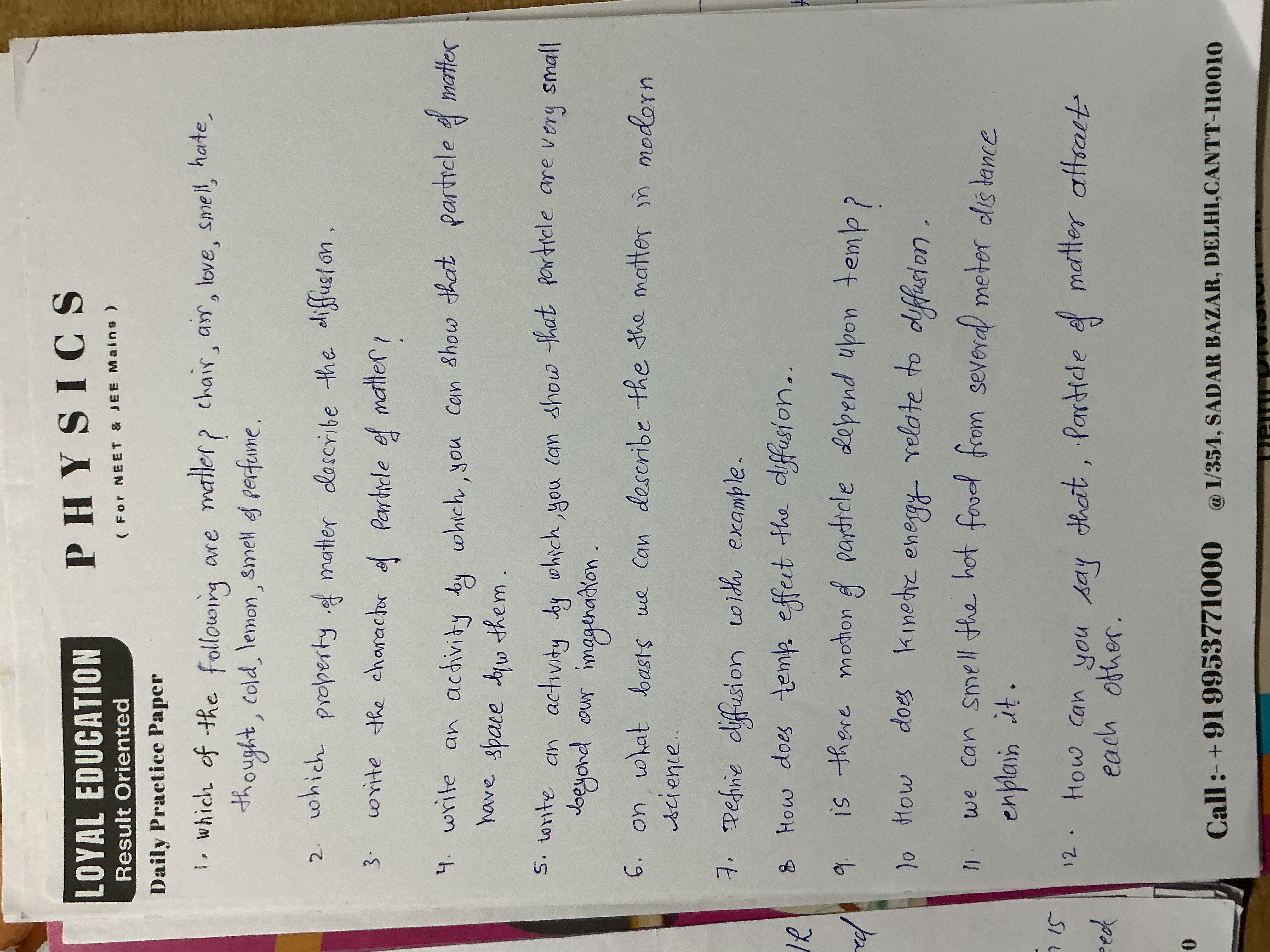 9 class